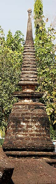 'Top of a Chedi at Wat Mahathat | Si Satchanalai Historical Park' by Asienreisender